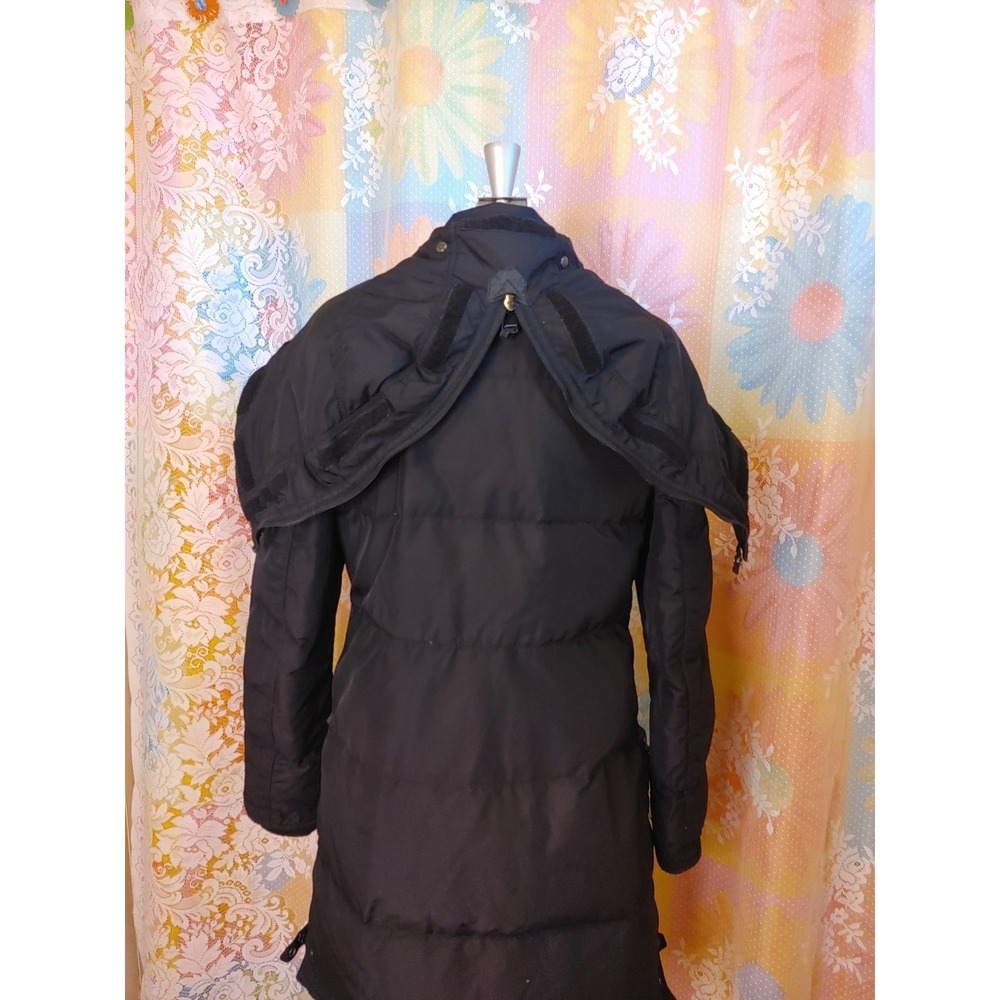 Parajumpers Masterpiece Series Womens Parka Hooded Coat Size M‎ Black Vintage - Picture 6 of 16
